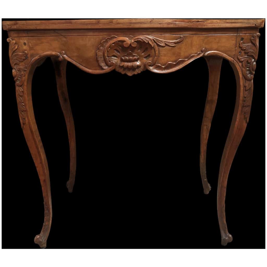 19th Century Regency Style Molded Walnut Cabaret Living Room Table 12