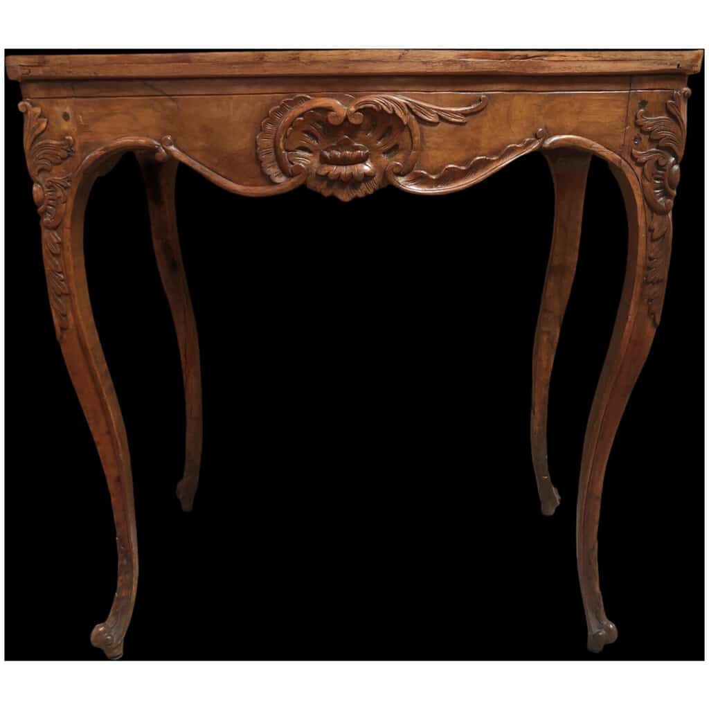 19th Century Regency Style Molded Walnut Cabaret Living Room Table 12