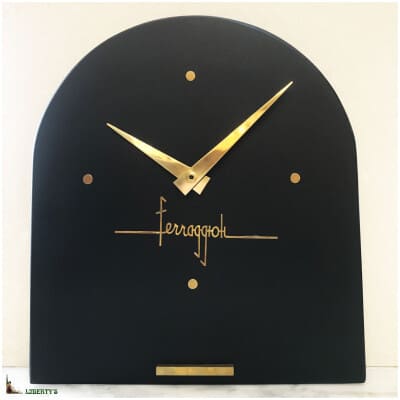 Ferraggioli wall clock, high. 22 cm (1980-1990)