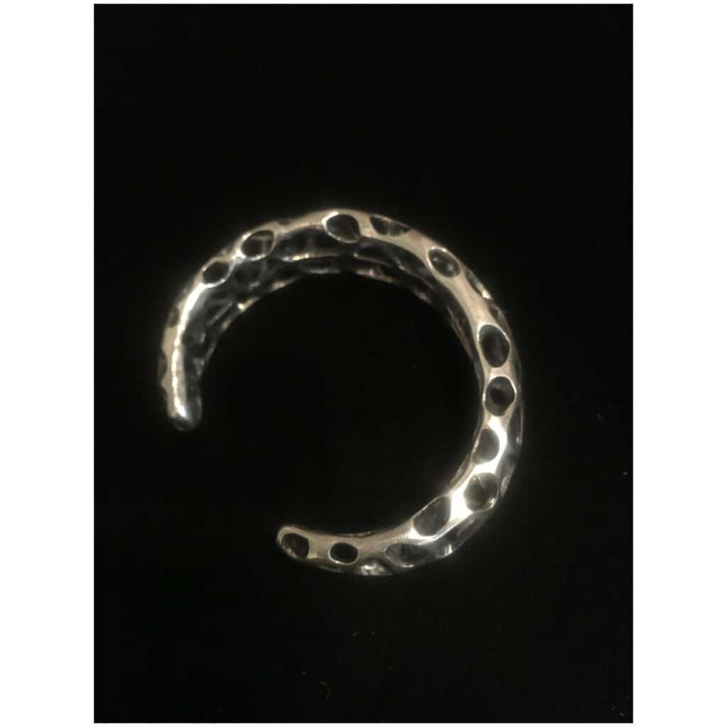 Bracelet argent moderniste 3