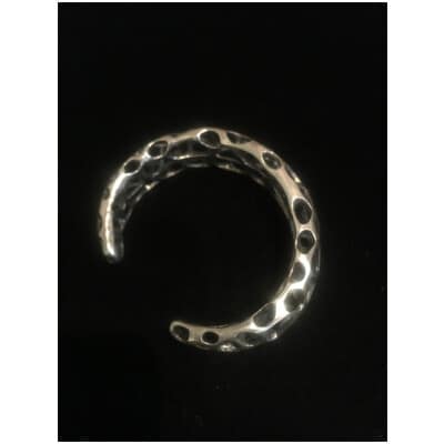 Bracelet argent moderniste