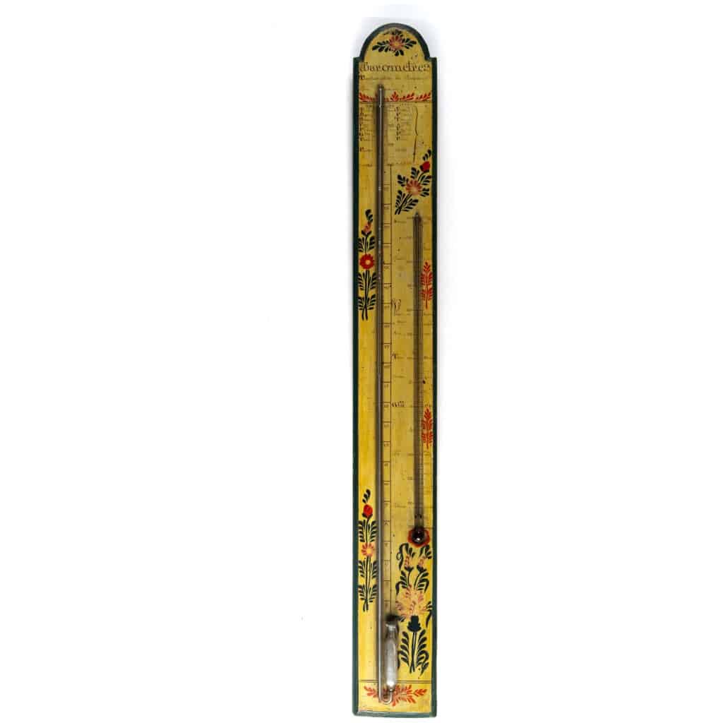 Louis period barometer-thermometer XVI (1774 – 1793). 3