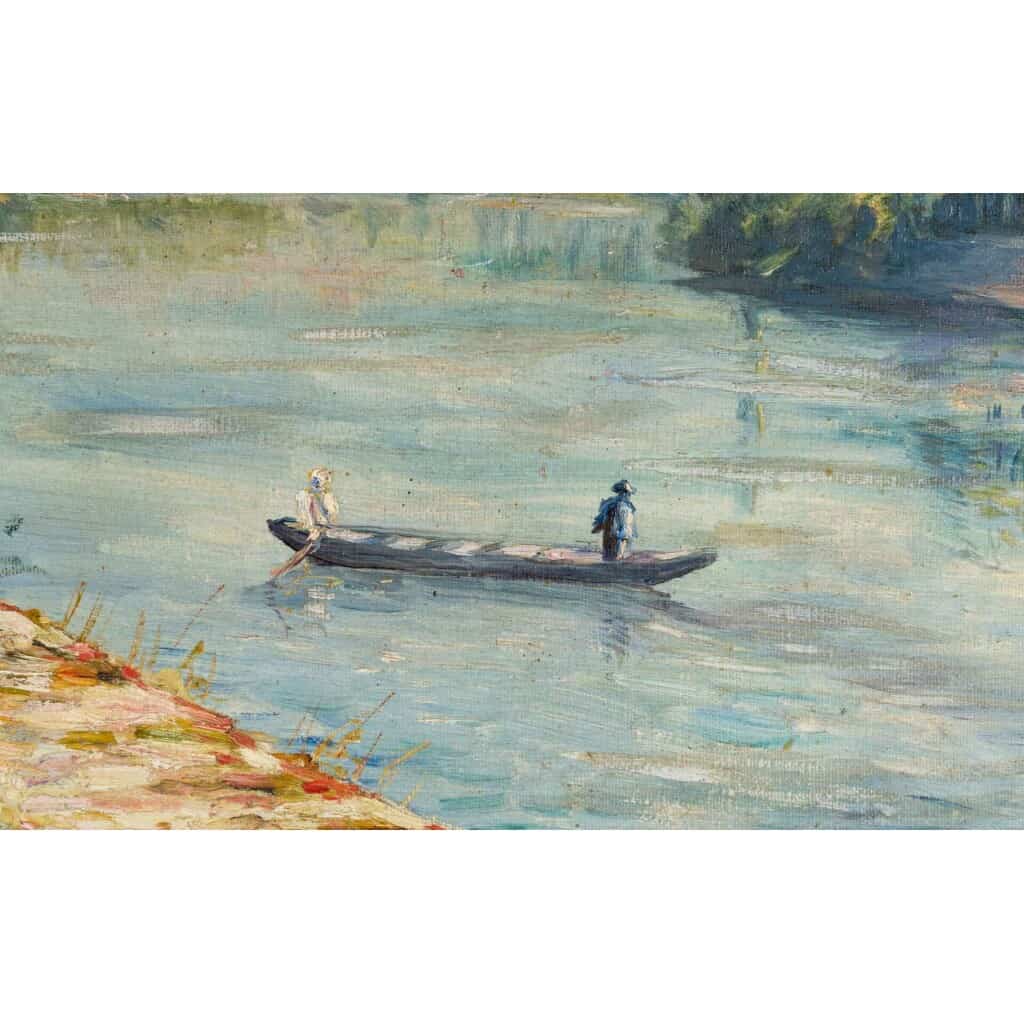 Bord de Rivière Elisabeth DODEL ( 1872/1952 )France 6