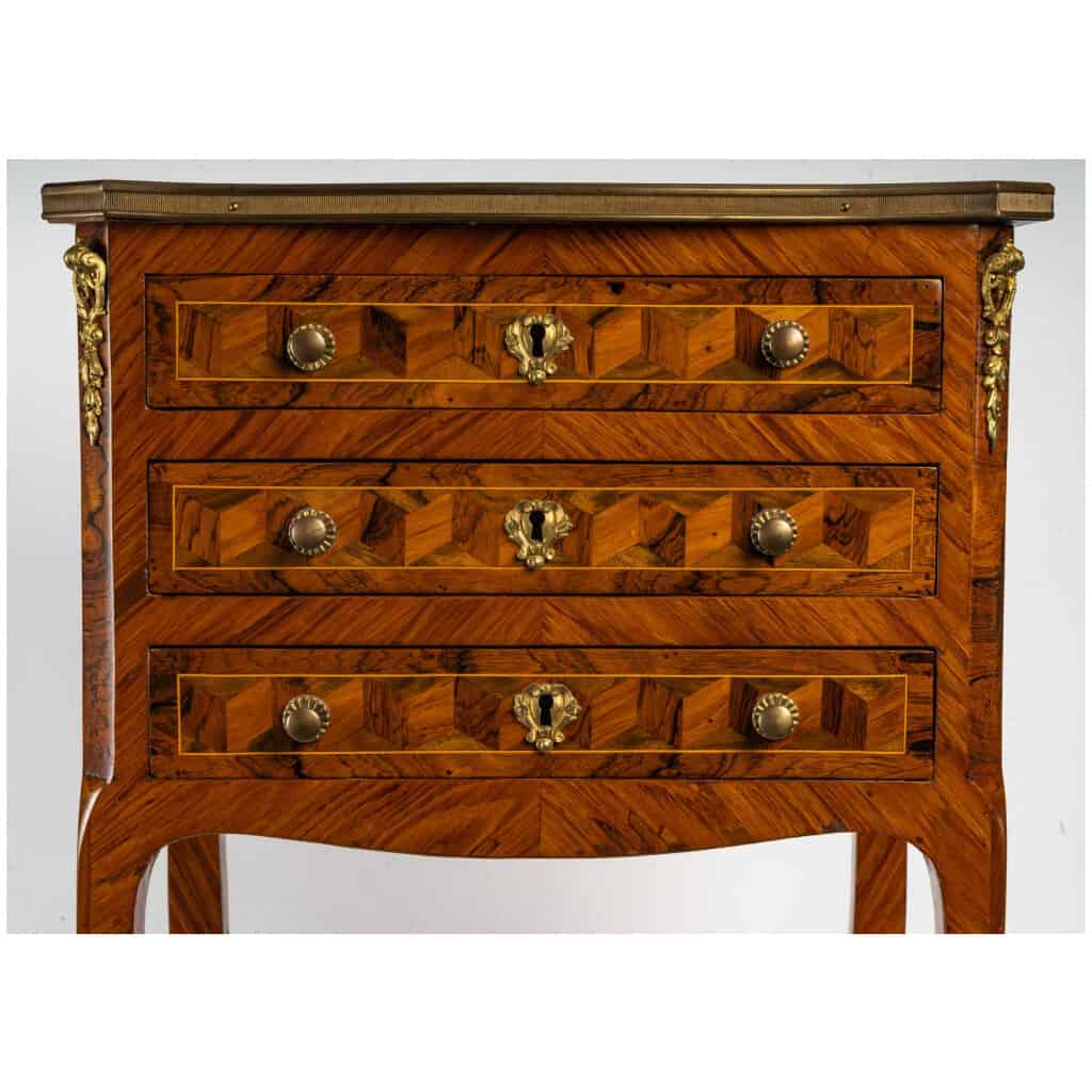 LOUIS XV chiffonier table stamped XVIIIth century 5