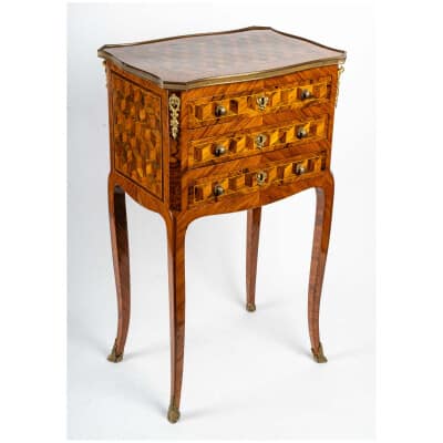 LOUIS XV chiffonier table stamped XVIIIth century