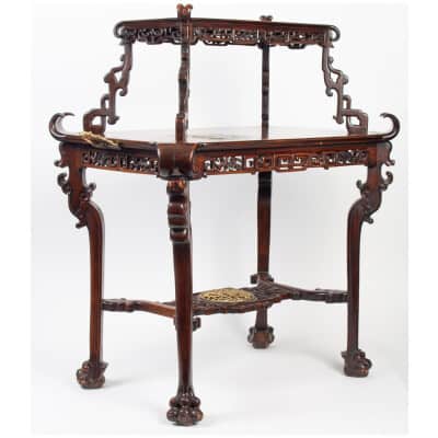 Japanese style table attributed to Viardot 3