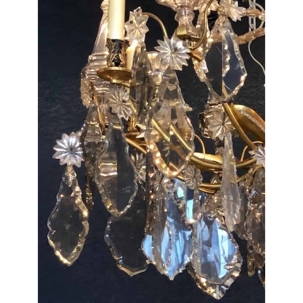 Large Louis XV style chandelier. 4