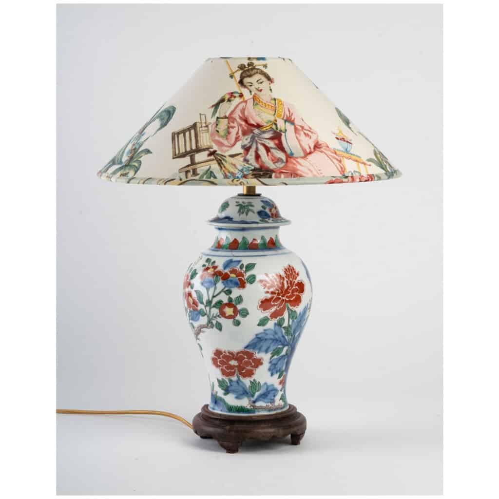 Porcelain lamp from china. 3