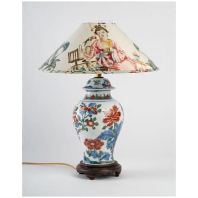 Lampe en porcelaine de la chine. 3