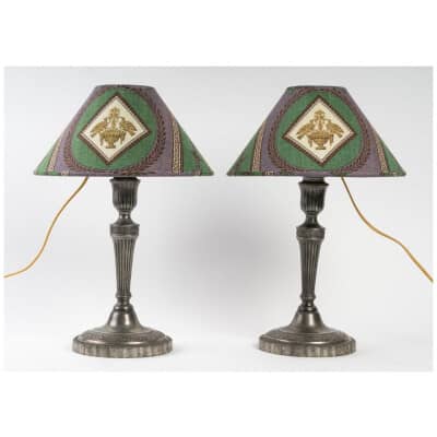 Pair of lamps.