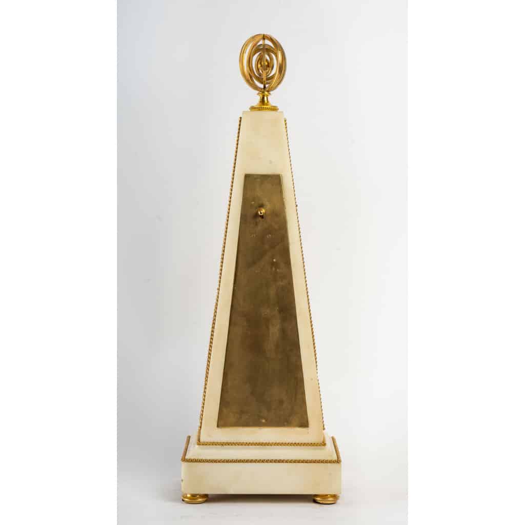 Louis Period Obelisk Clock XVI (1774 – 1793). 10