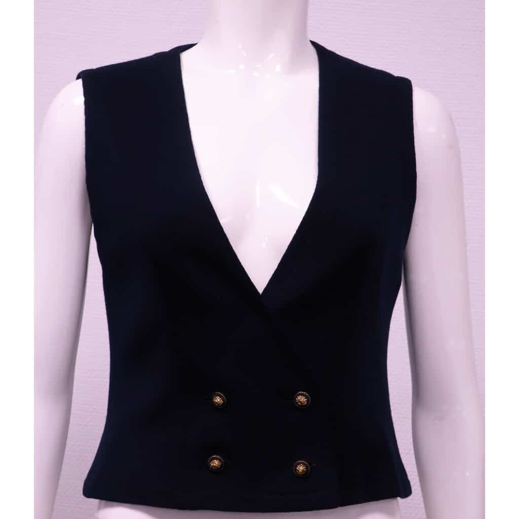 Gilet Chanel Haute couture VENDU SOLD 3