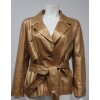 veste Chanel cuir gold VENDUE SOLD 7