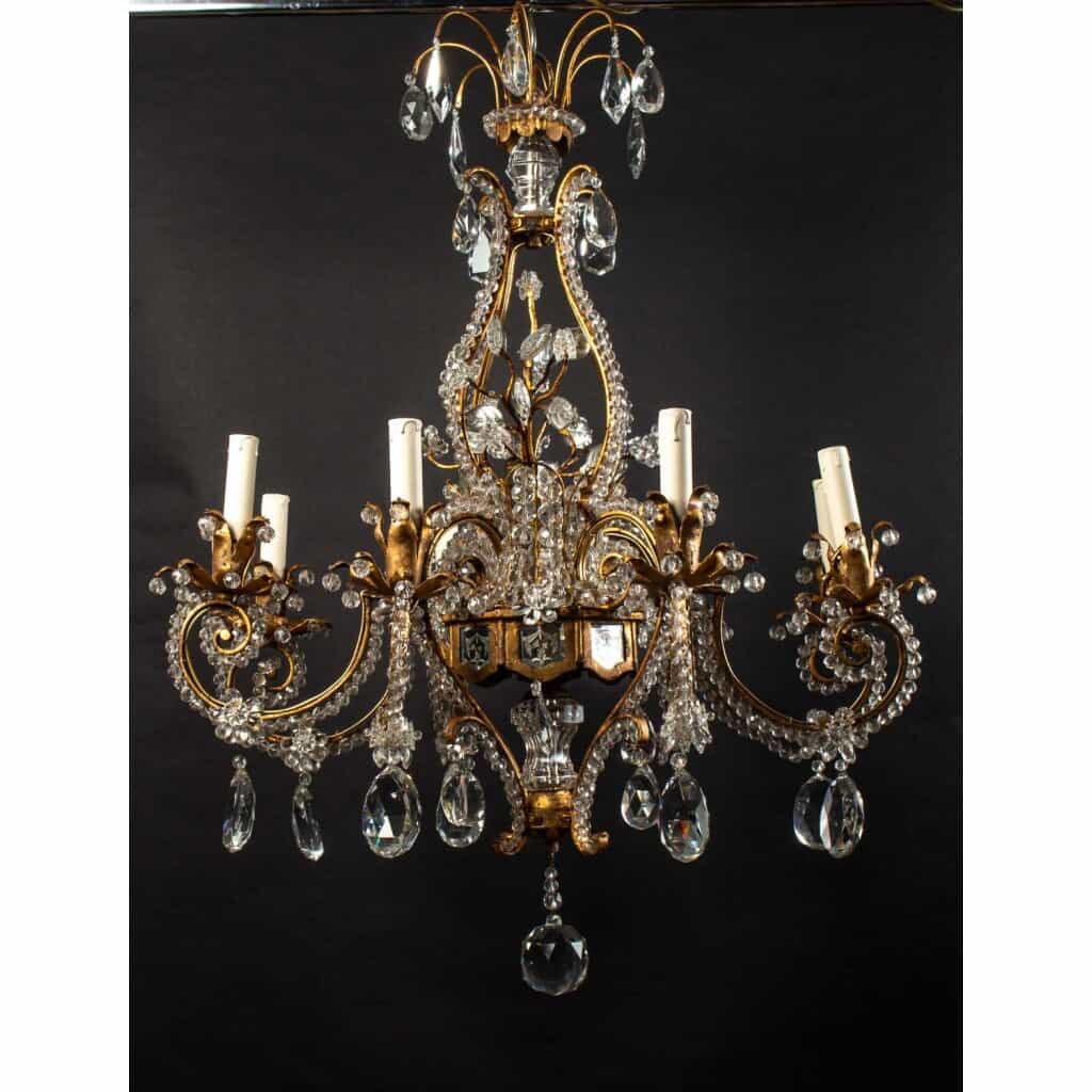 Chandelier from Maison Baguès. Circa 1950. 8