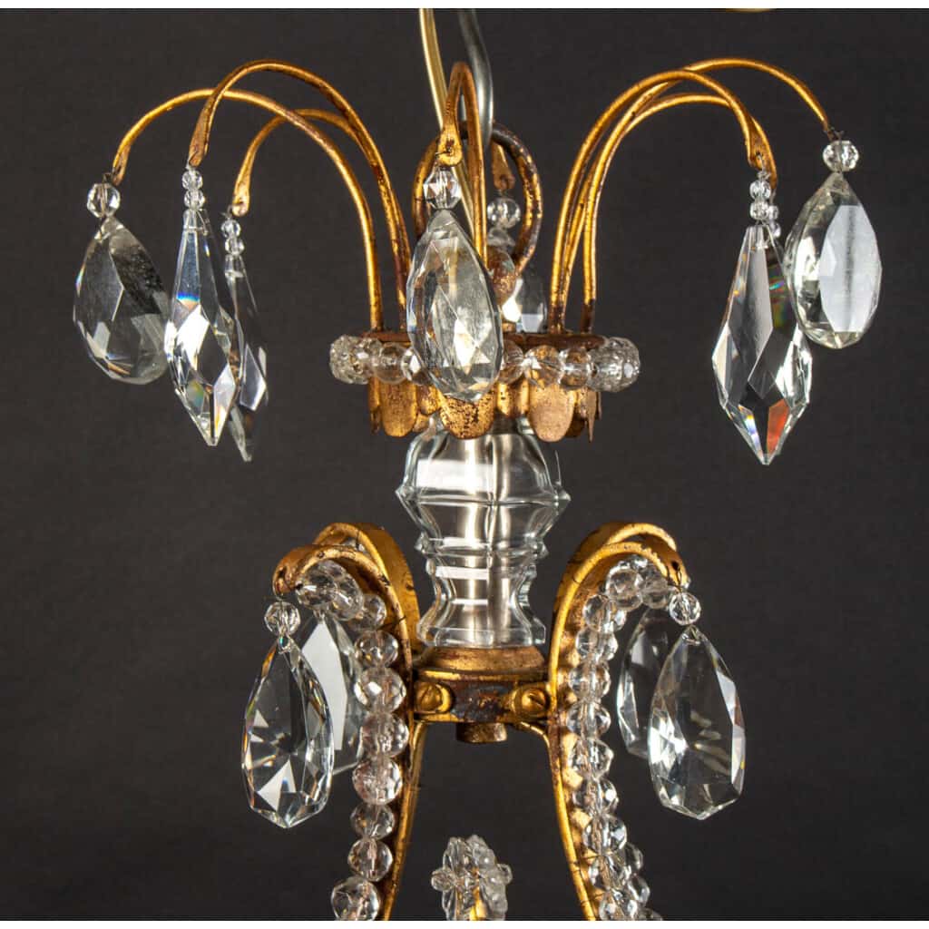 Chandelier from Maison Baguès. Circa 1950. 10