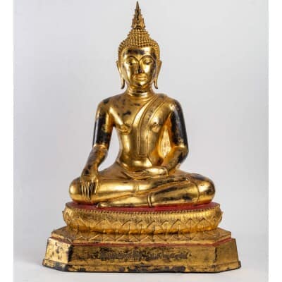 Bronze Buddha.