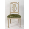 Série de 12 chaises de style Louis XVI. Modèle Lyre, fin XIXème 15