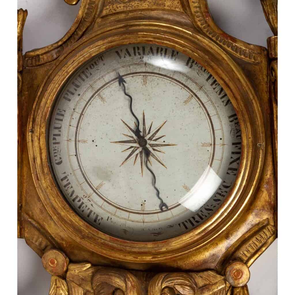 Louis period barometer XVI (1774-1793). 4