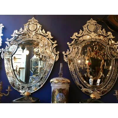 Venice ice cream - Venetian mirror