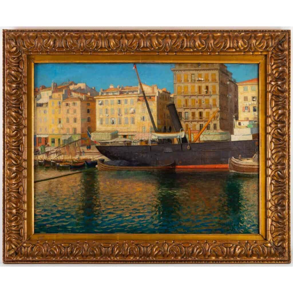 Henry Bouvet 1859-1945. The port of Marseille 3