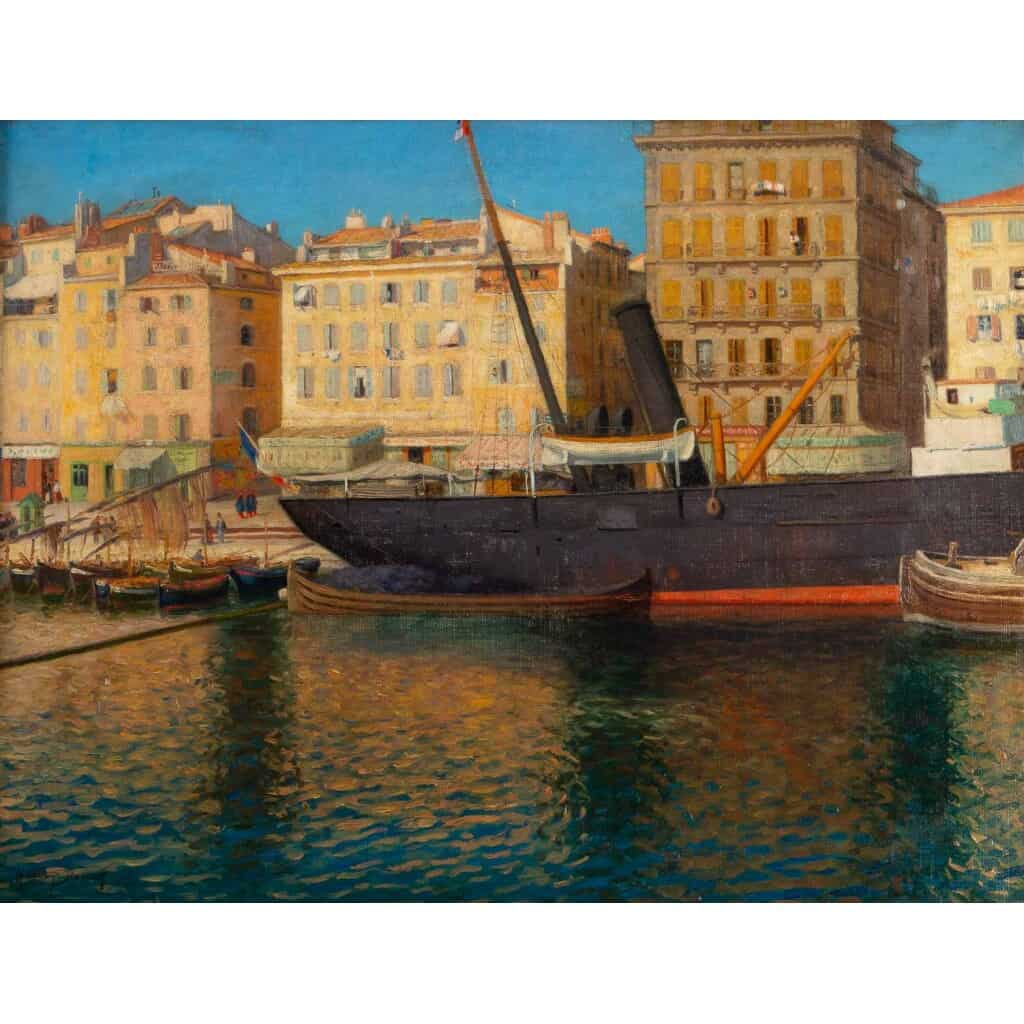 Henry Bouvet 1859-1945. The port of Marseille 4