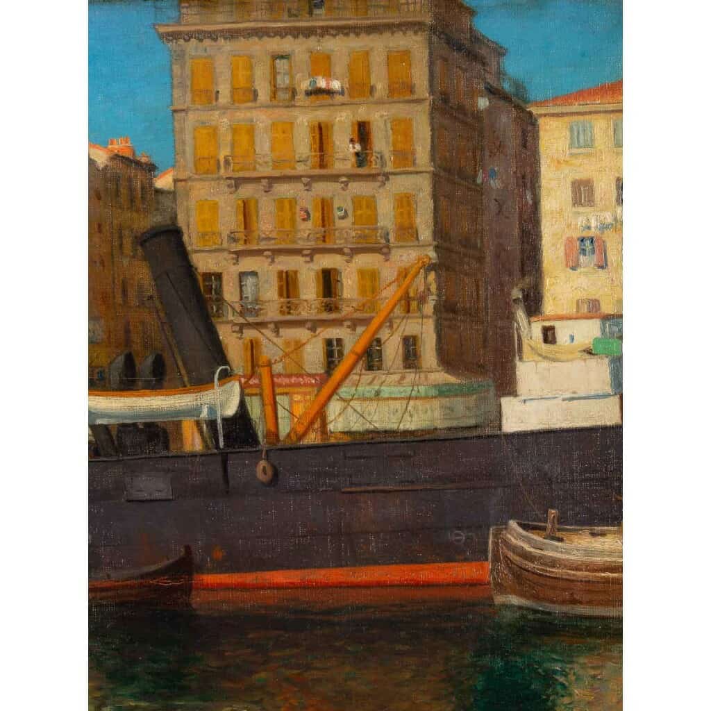 Henry Bouvet 1859-1945. The port of Marseille 6