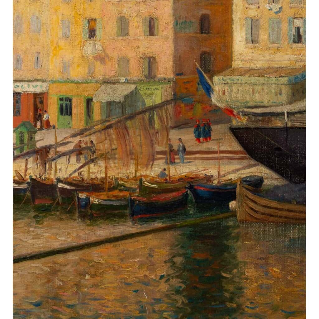 Henry Bouvet 1859-1945. The port of Marseille 7