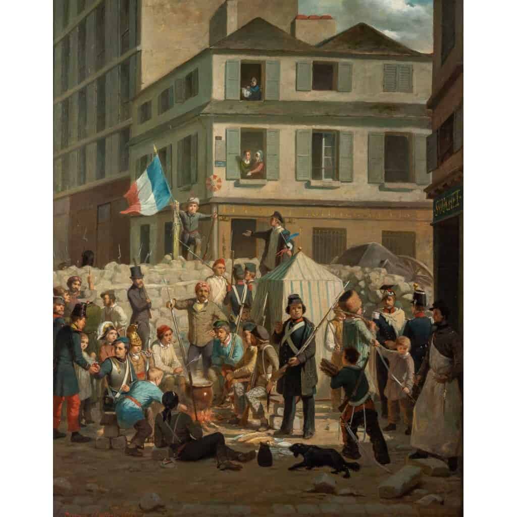Richard Edmond Flatters 1822-1876. The French Revolution 1848. 4