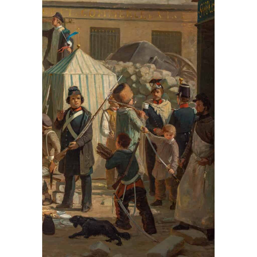 Richard Edmond Flatters 1822-1876. The French Revolution 1848. 5