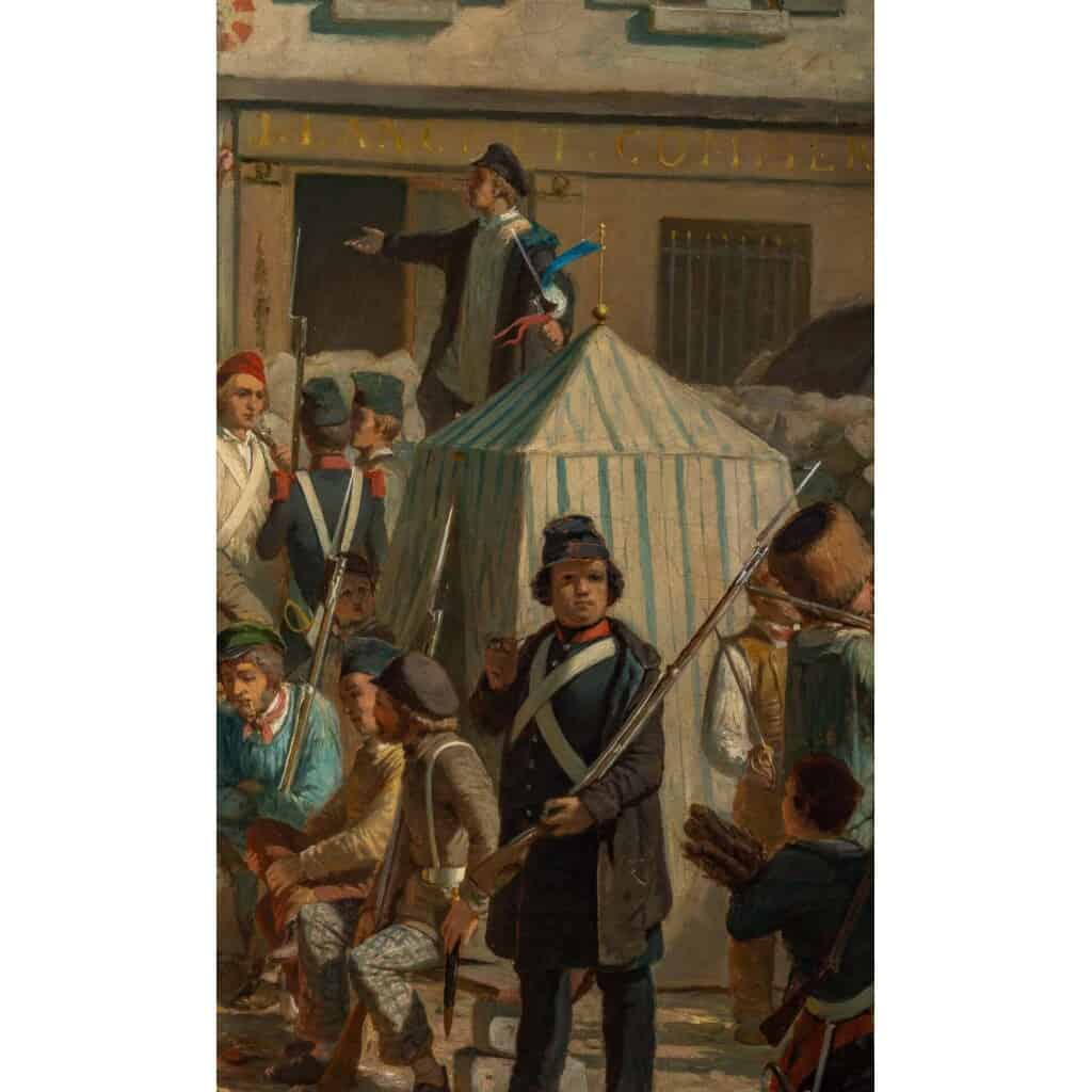 Richard Edmond Flatters 1822-1876. The French Revolution 1848. 6