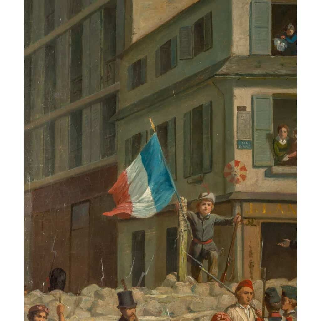 Richard Edmond Flatters 1822-1876. The French Revolution 1848. 9