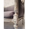 Canapé Style Louis XVI – Riche Sculpture – Bois Patiné – 19ème 21