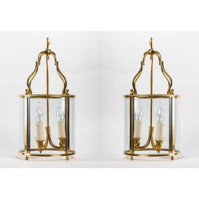 Pair of Louis style lanterns XVI.