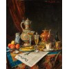 Nature morte  » J. MANFIELD 1886 « The Evening News 10