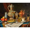 Nature morte  » J. MANFIELD 1886 « The Evening News 11