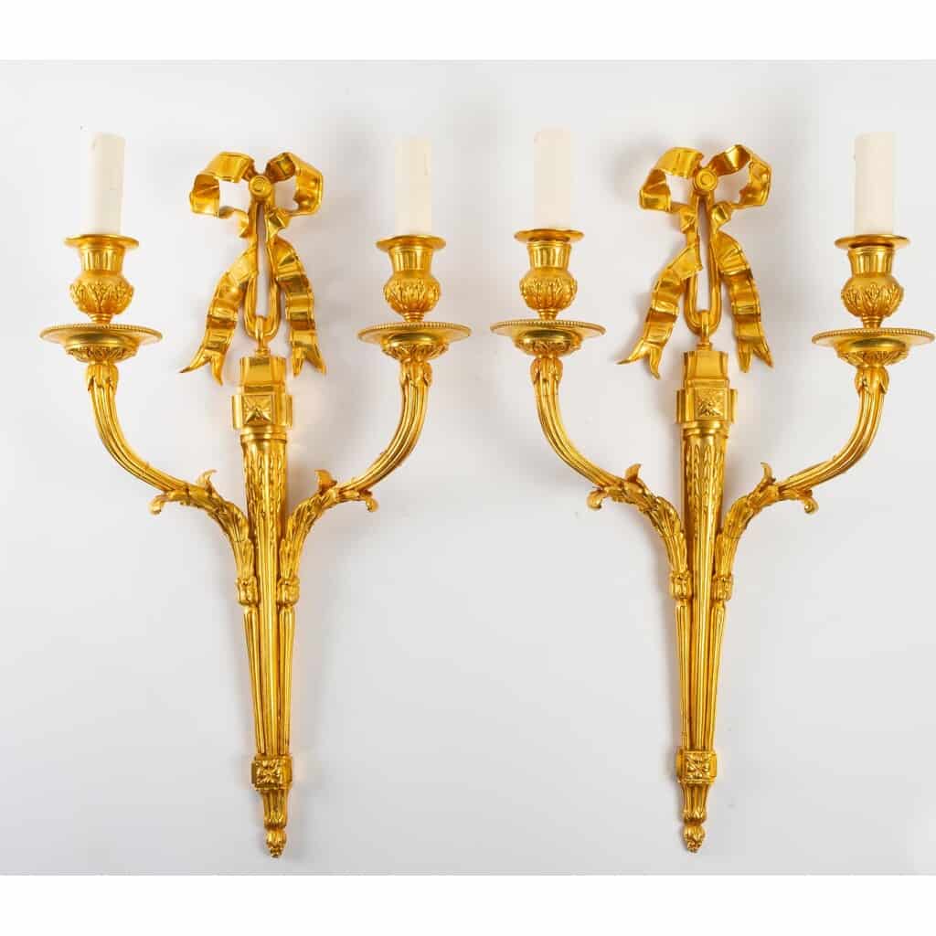 Pair of Louis style sconces XVI. 3