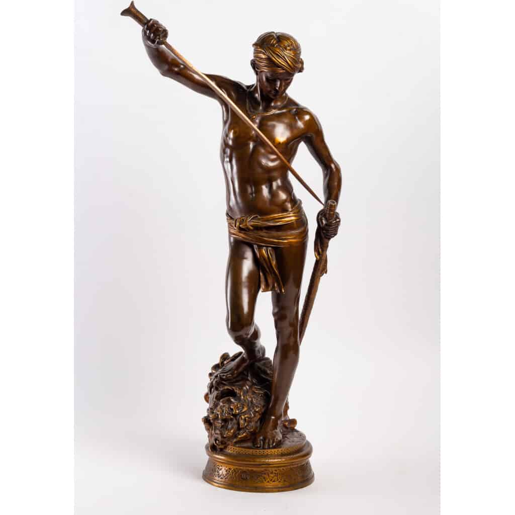 Antonin Mercié (1845 – 1916) : David. 3