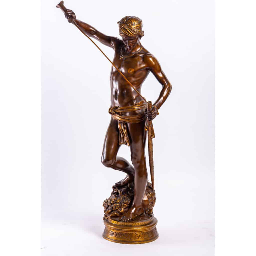 Antonin Mercié (1845 – 1916) : David. 5