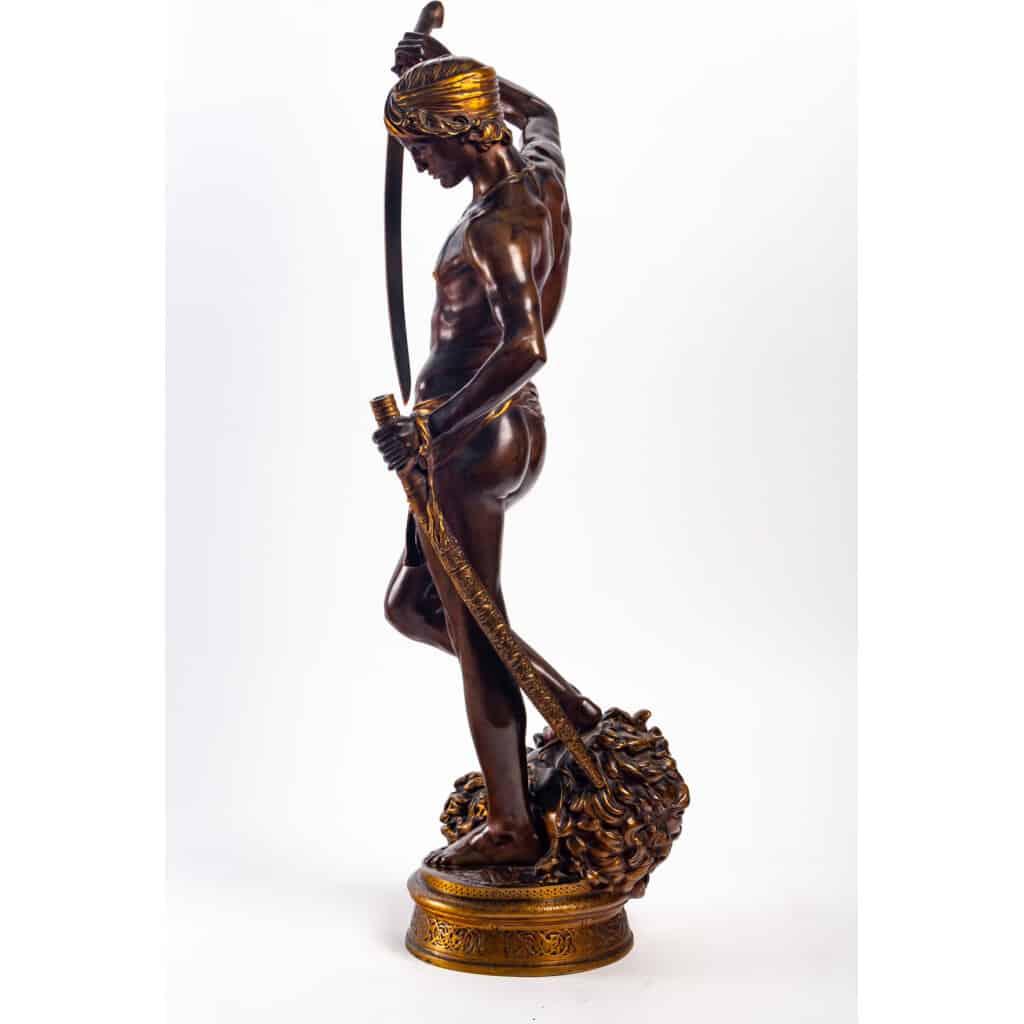 Antonin Mercié (1845 – 1916) : David. 6