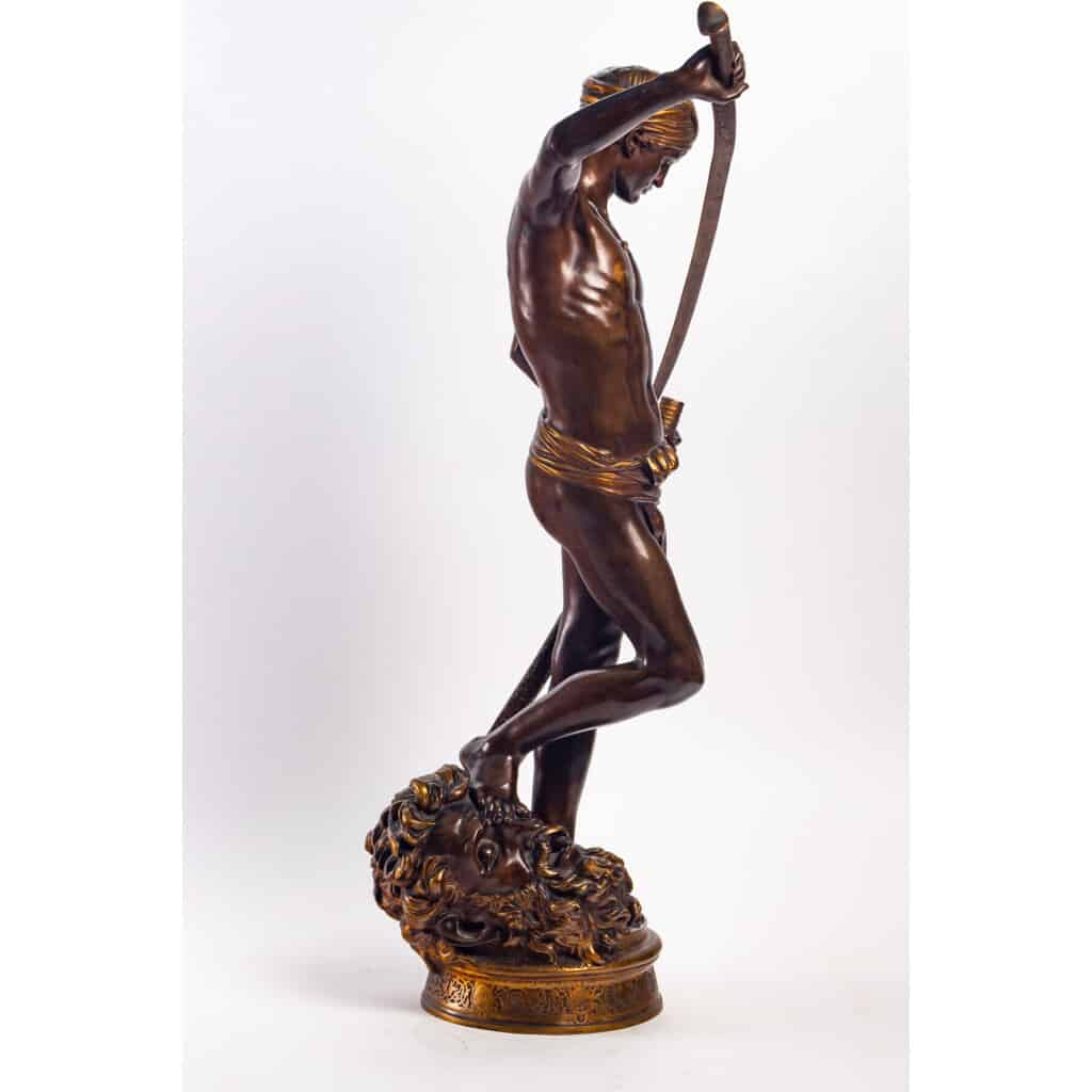 Antonin Mercié (1845 – 1916) : David. 9