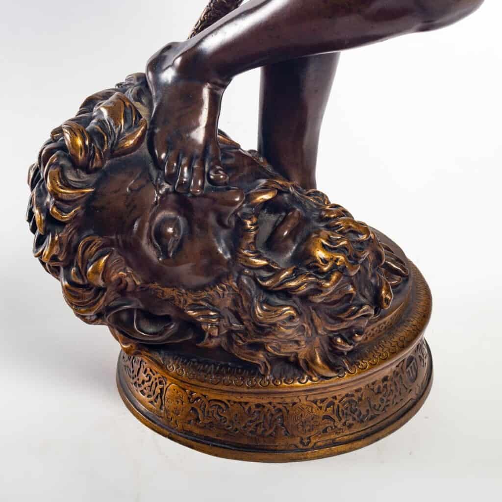 Antonin Mercié (1845 – 1916) : David. 10
