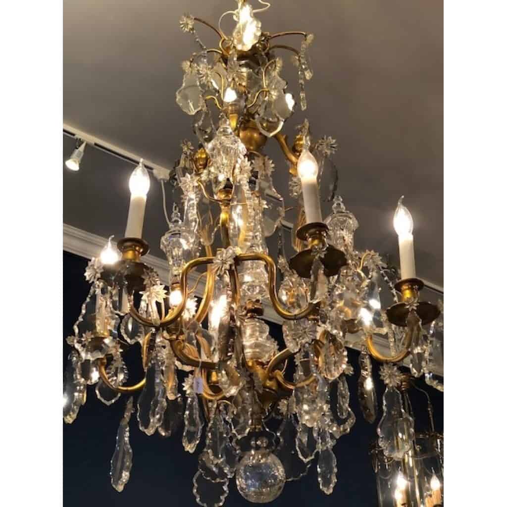 Louis XV style cage chandelier from Napoleon III period (1848 - 1871). 3