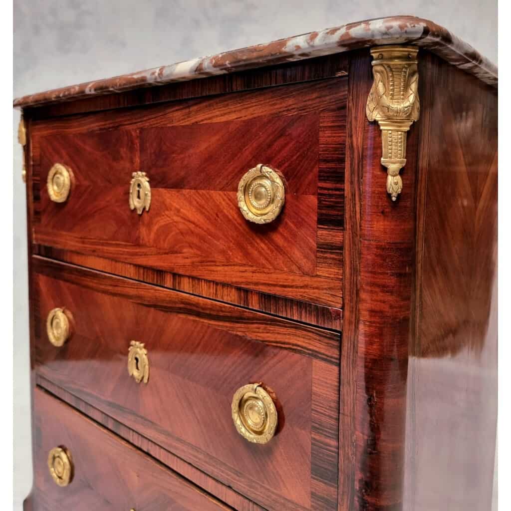 Commode d’Entre Deux Style Transition – Amarante – 19ème 9