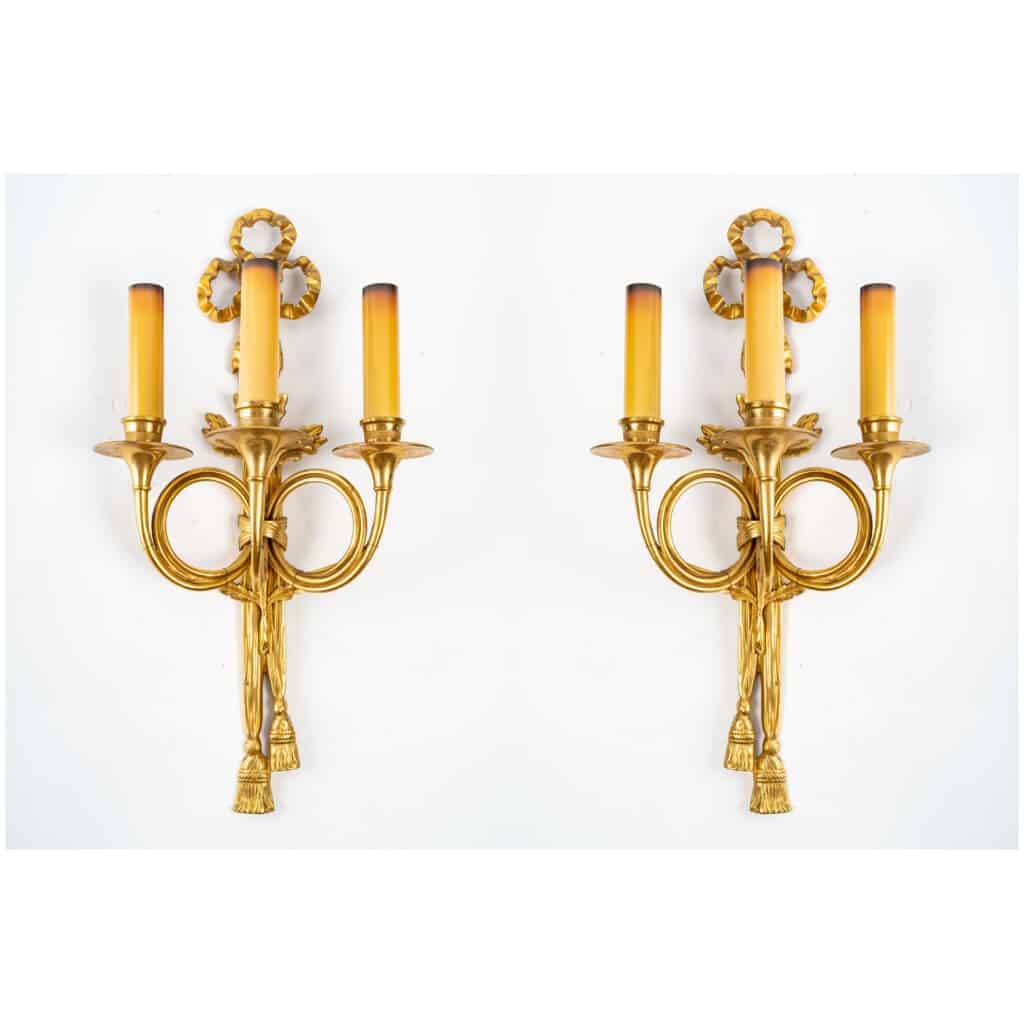 Pair of Louis style sconces XVI. 3