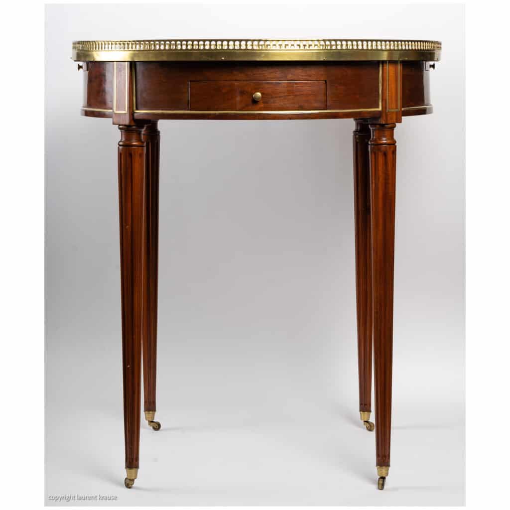 Table bouillotte d’époque Napoléon III (1848 – 1870). 5