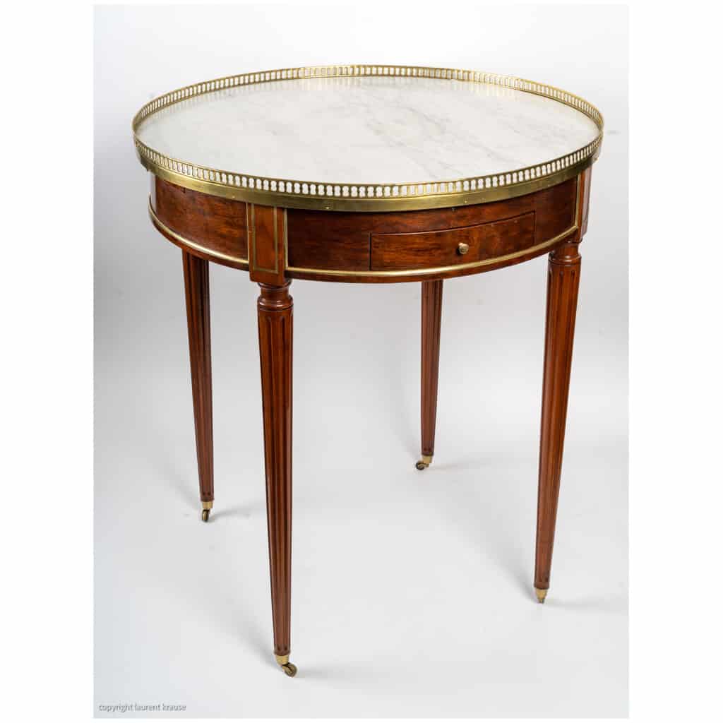 Table bouillotte d’époque Napoléon III (1848 – 1870). 7