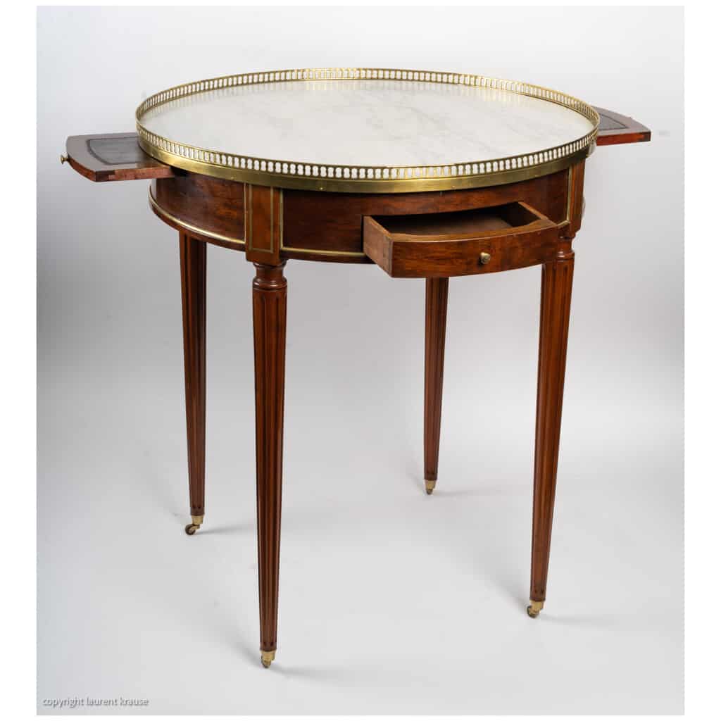 Table bouillotte d’époque Napoléon III (1848 – 1870). 8