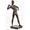 Paul Dubois (1829-1905), « L’arlequin », bronze à patine brune, XIXe » 16