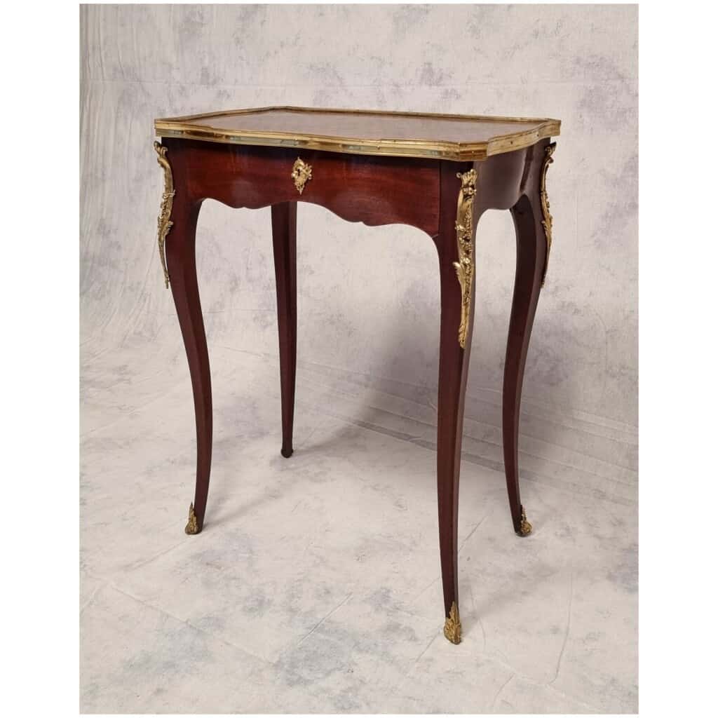 Regency Style Writing Table – dlg François Linke – Violet Wood – 19th 3