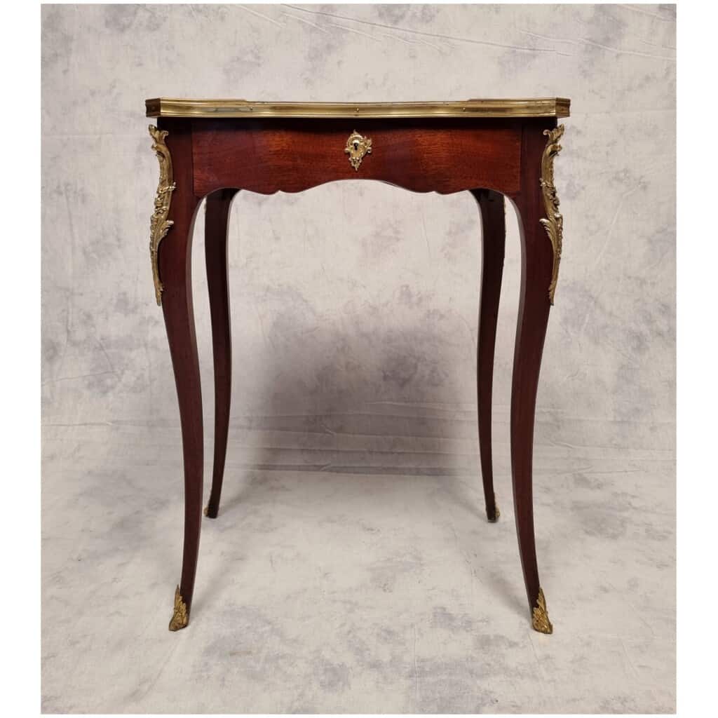 Table à Écrire de Style Régence – dlg François Linke – Bois Violette – 19ème 7